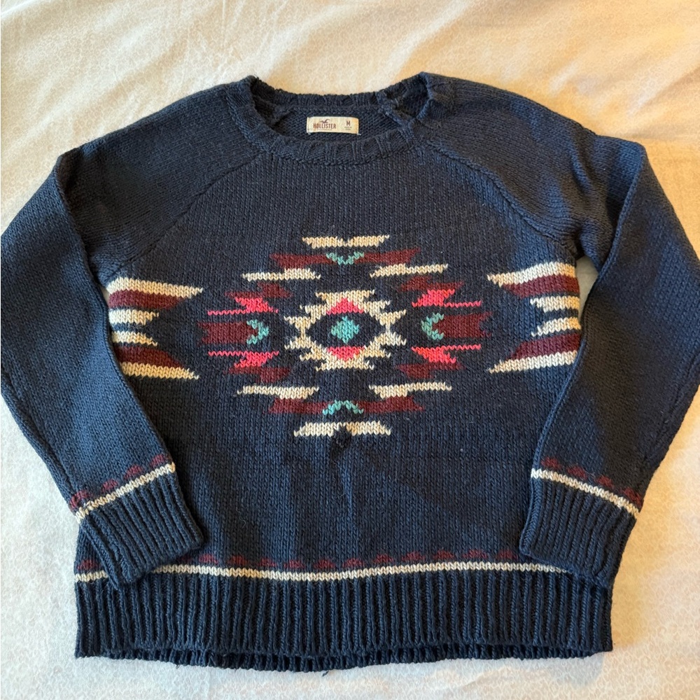 Hollister Dark Knit Sweater